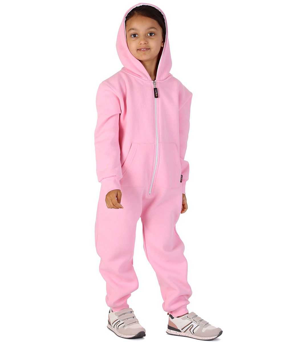 Trendy Toggs Kids Pink Zip Up Onesie