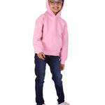 Trendy Toggs Kids Plain Overhead Pink Hoodie