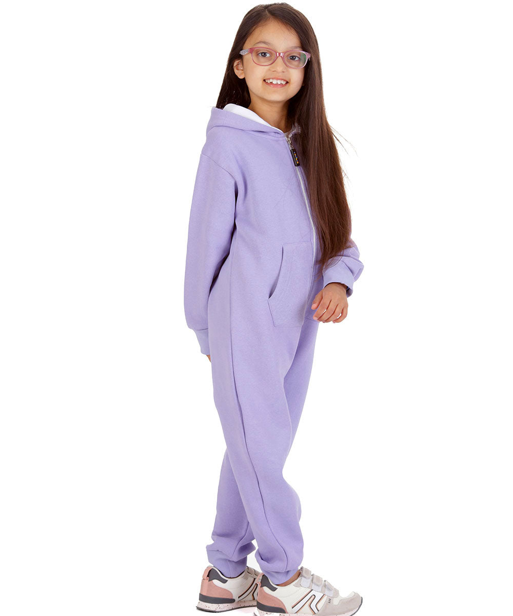 Trendy Toggs Kids Lilac Zip Up Onesie