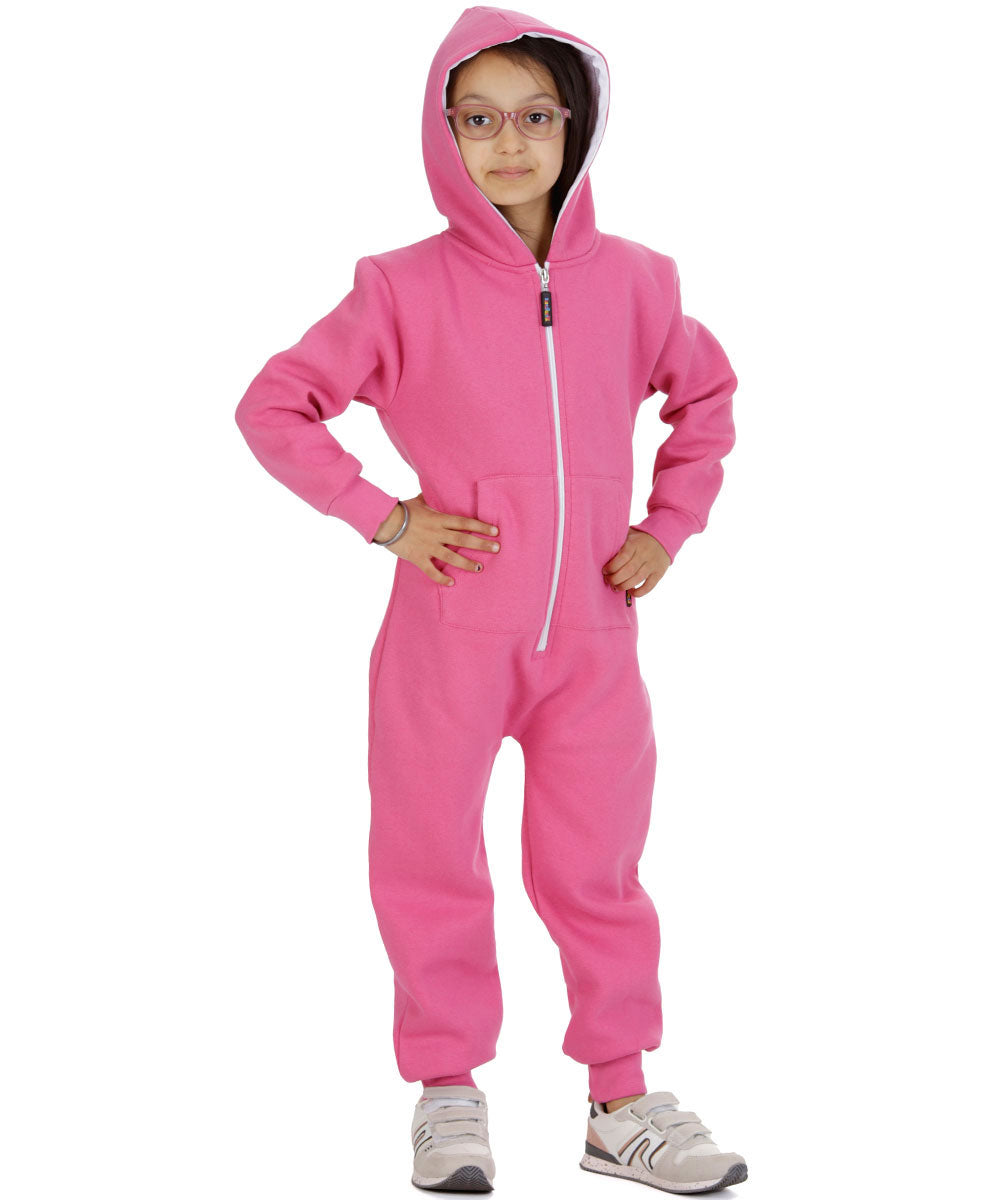 Trendy Toggs Kids Cerise Zip Up Onesie