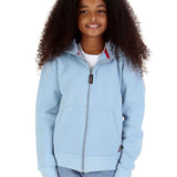 Trendy Toggs Kids Plain Denim Zip Up Hoodie