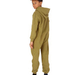 Trendy Toggs Kids Olive Green Zip Up Onesie
