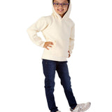 Trendy Toggs Kids Plain Overhead Cream Hoodie