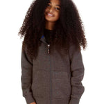 Trendy Toggs Kids Plain Charcoal Zip Up Hoodie