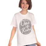 Trendy Toggs Kids One Of A Kind Rhinestone White T-shirt