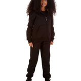 Trendy Toggs Kids Zip Up Black Tracksuit