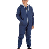 Trendy Toggs Kids Navy Blue Zip Up Onesie