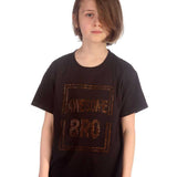 Trendy Toggs Kids Awesome Bro Rhinestone Black T-shirt