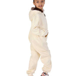 Trendy Toggs Kids Cream Zip Up Onesie