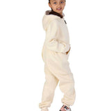 Trendy Toggs Kids Cream Zip Up Onesie