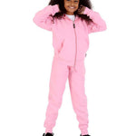 Trendy Toggs Kids Fleece Zip Up Pink Tracksuit
