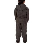 Trendy Toggs Kids Overhead Hoodie Charcoal Tracksuit