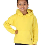 Trendy Toggs Kids Plain Overhead Yellow Hoodie