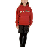 Trendy Toggs Kids Elf Christmas Overhead Hoodie Rust