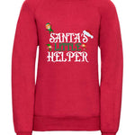 Trendy Toggs Kids Santa's little Helper Jumper Red