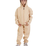 Trendy Toggs Kids Fleece Zip Up Nude Tracksuit
