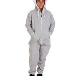 Trendy Toggs Kids Oxford Grey Zip Up Onesie