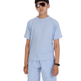 Kids Denim T-shirt and Shorts Set