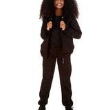 Trendy Toggs Kids Zip Up Black Tracksuit