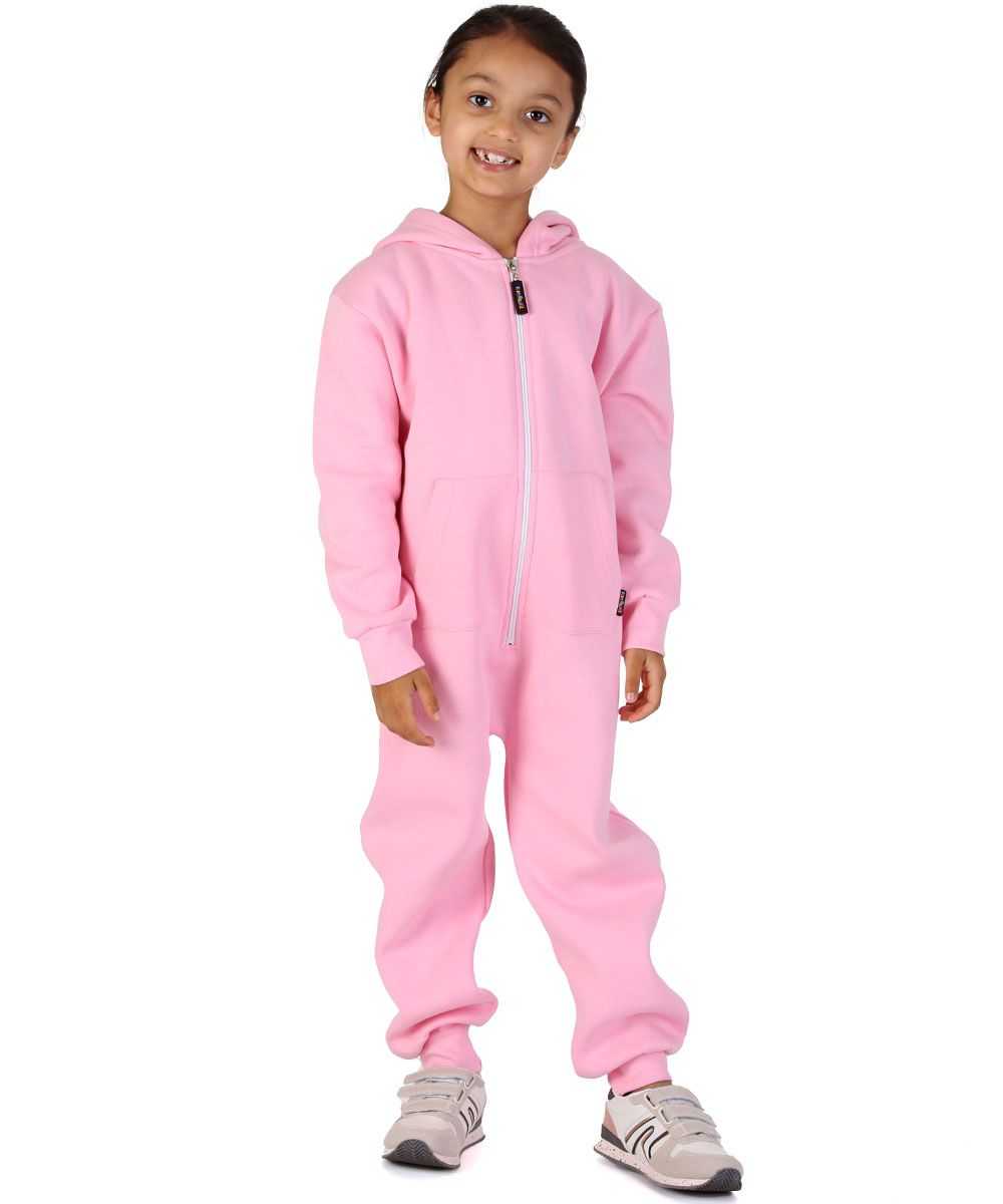 Trendy Toggs Kids Pink Zip Up Onesie