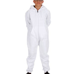 Trendy Toggs Kids White Zip Up Onesie