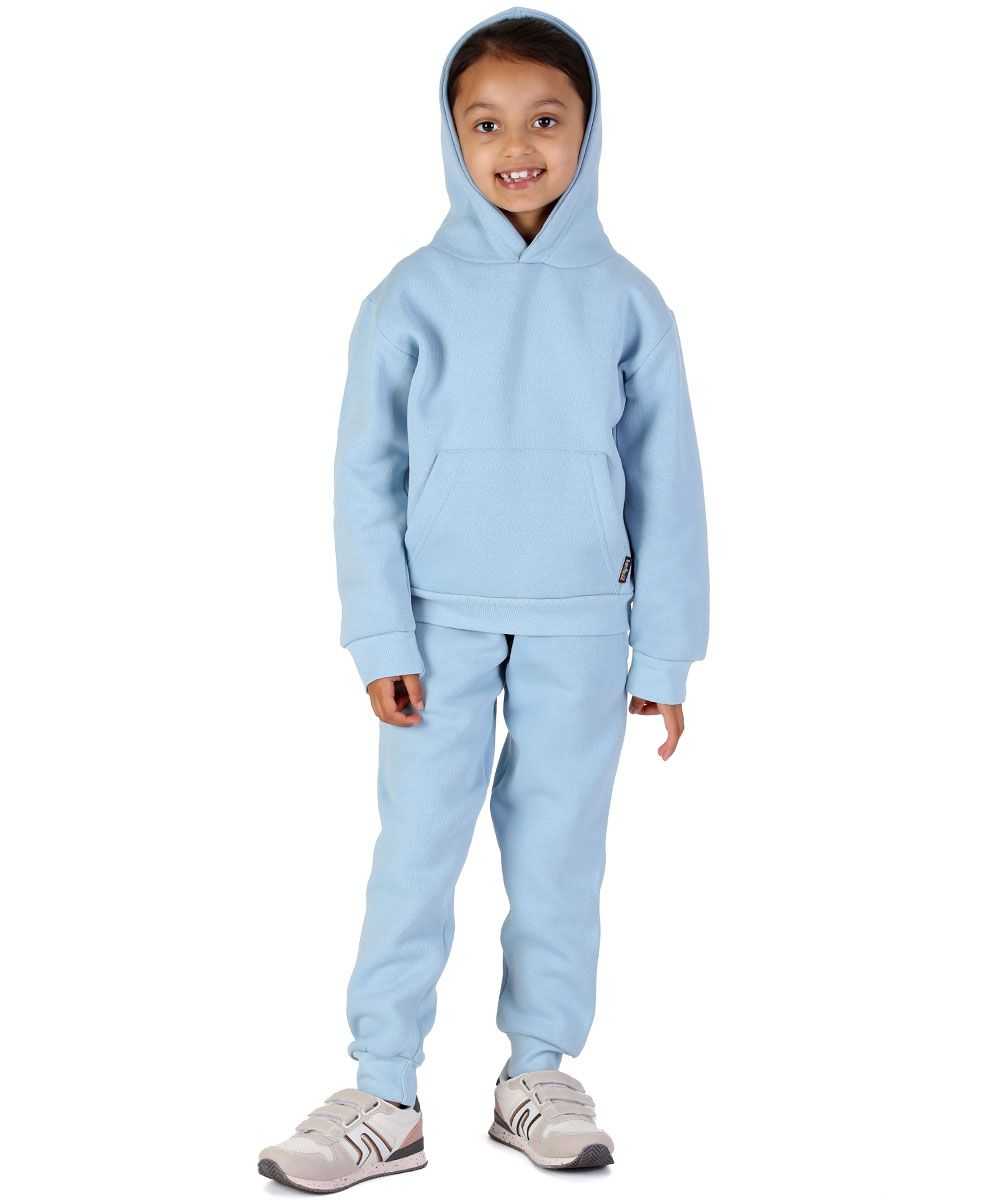 Trendy Toggs Kids Overhead Hoodie Denim Tracksuit