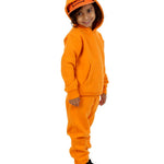Trendy Toggs Kids Overhead Hoodie Orange Tracksuit