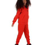 Trendy Toggs Kids Zip Up Red Tracksuit