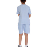 Kids Denim T-shirt and Shorts Set