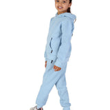 Trendy Toggs Kids Overhead Hoodie Denim Tracksuit