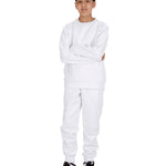 Trendy Toggs Kids White Original Sweatshirt Tracksuit