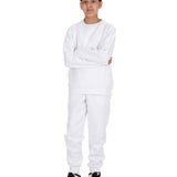 Trendy Toggs Kids White Original Sweatshirt Tracksuit