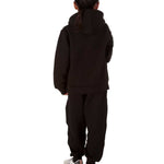 Trendy Toggs Kids Overhead Hoodie Black Tracksuit