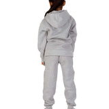 Trendy Toggs Kids Overhead Hoodie Oxford Grey Tracksuit