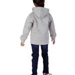 Trendy Toggs Kids Plain Overhead Oxford Grey Hoodie