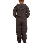 Trendy Toggs Kids Charcoal Zip Up Onesie