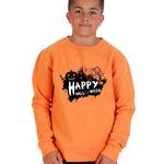 Trendy Toggs Kids Happy Halloween Orange Sweatshirt