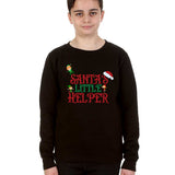 Trendy Toggs Kids Santa's little Helper Jumper Black