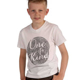 Trendy Toggs Kids One Of A Kind Rhinestone White T-shirt