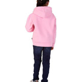 Trendy Toggs Kids Plain Overhead Pink Hoodie