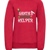 Trendy Toggs Kids Santa's little Helper Jumper Red