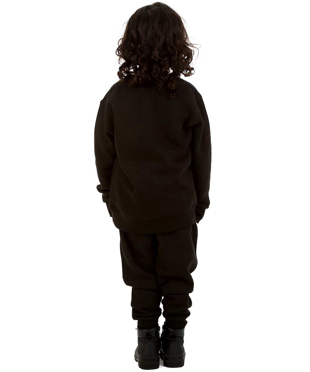 Trendy Toggs Kids Naughty List Legend Christmas Jumper Black