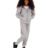 Trendy Toggs Kids Zip Up Oxford Grey Tracksuit