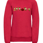 Trendy Toggs Kids Elf Christmas Jumper Red