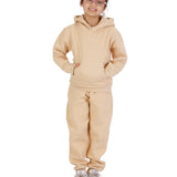 Trendy Toggs Kids Overhead Hoodie Nude Tracksuit