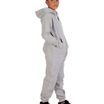 Trendy Toggs Kids Oxford Grey Zip Up Onesie