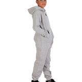 Trendy Toggs Kids Oxford Grey Zip Up Onesie