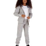 Trendy Toggs Kids Zip Up Oxford Grey Tracksuit