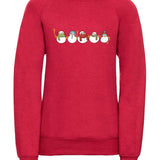 Trendy Toggs Kids Christmas Snowman Jumper Red