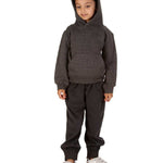 Trendy Toggs Kids Plain Overhead Charcoal Hoodie